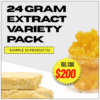 24 grams Extracts Variety Pack
